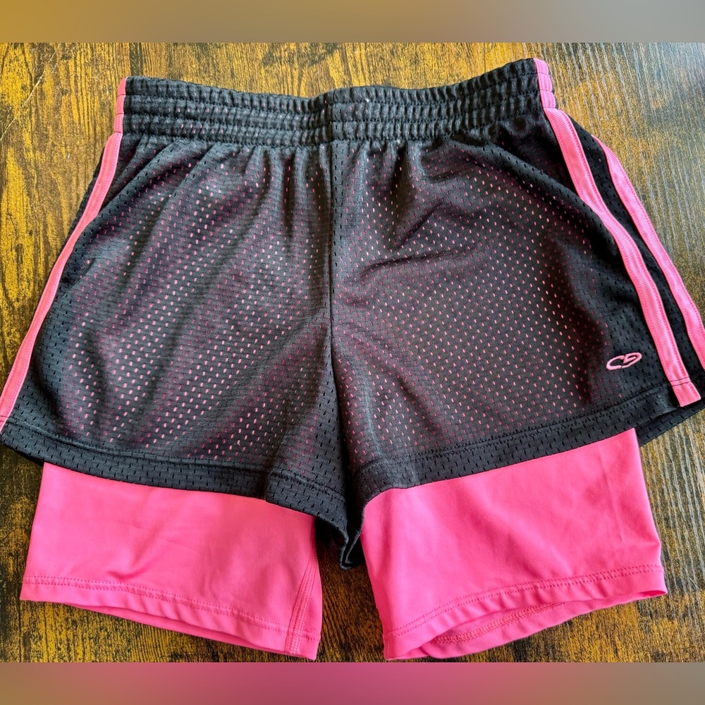 Champion shorts- set of 2.  Size 10/12 girls - Picture 6 of 9